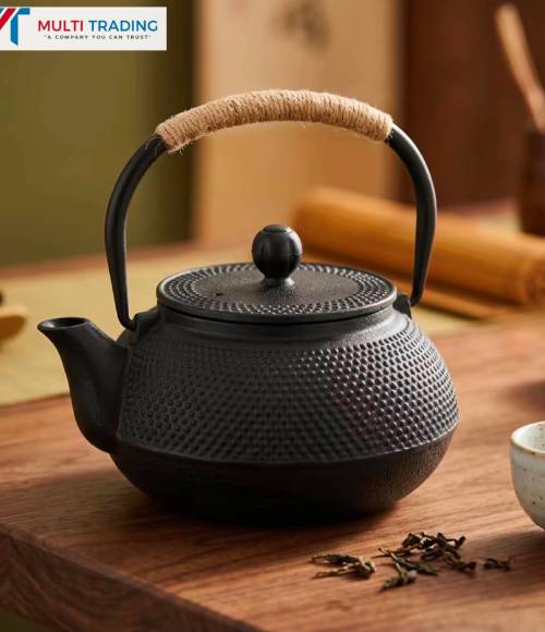 CAST IRON TEA POT