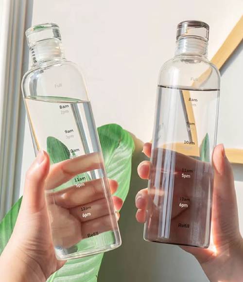 GLASS WATER BOTTLE